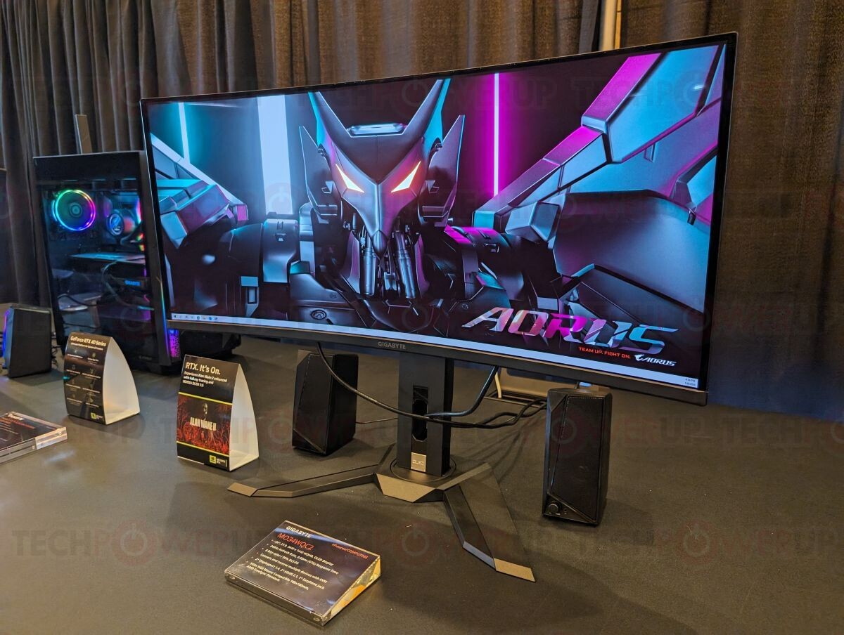 Gigabyte Ha Presentado Una Amplia Gama De Monitores Para Juegos En CES