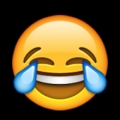 Crying laughing emoji
