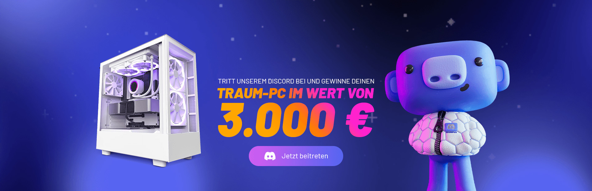 Discord 3000€ PC Giveaway