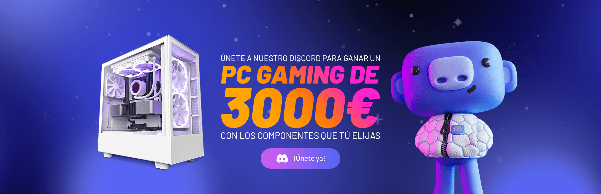 Discord 3000€ PC Giveaway