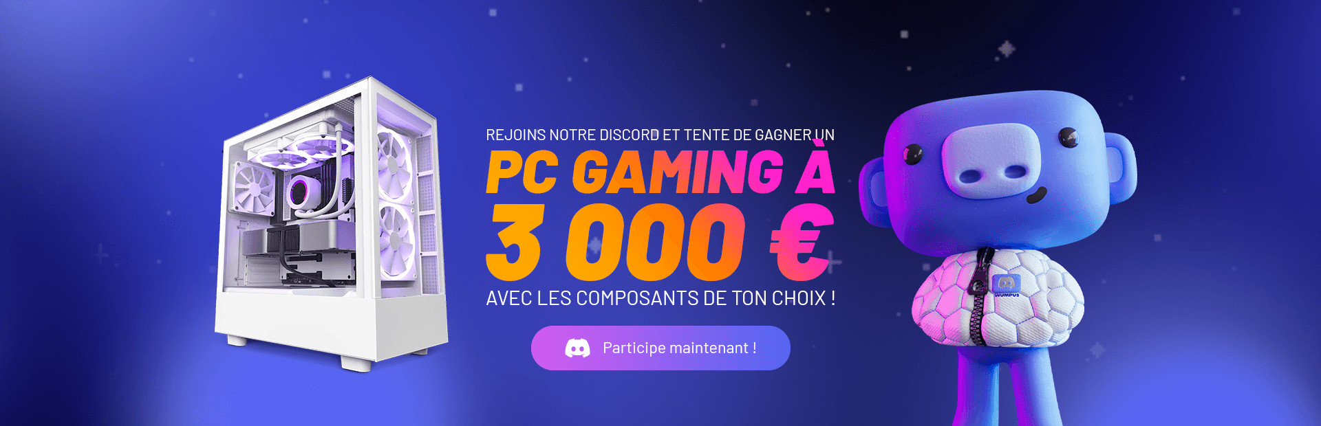 Discord 3000€ PC Giveaway