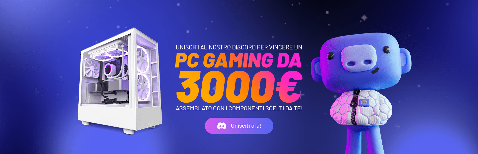 Discord 3000€ PC Giveaway