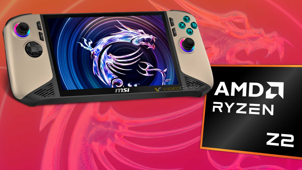 MSI bereitet angeblich eine tragbare Claw-Konsole mit AMD Ryzen Z2 vor