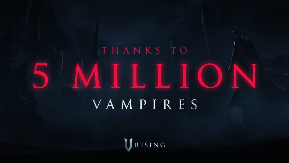 V Rising has sold 5 million units so far