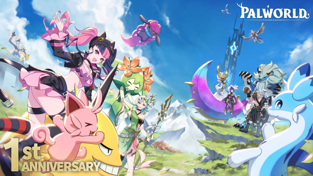 Pocketpair unveils the roadmap for Palworld to celebrate the game's first anniversary