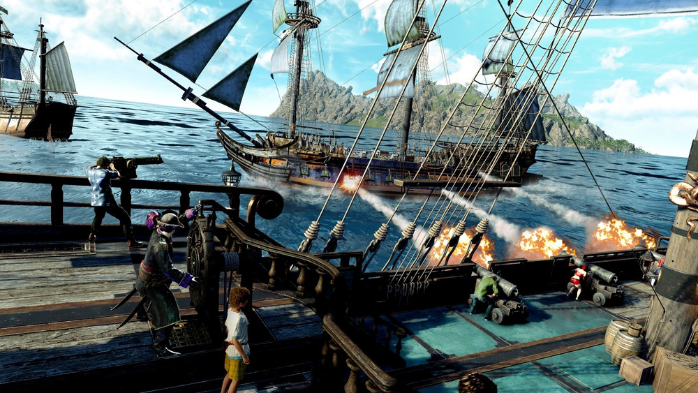 Nuevo vídeo de las escaramuzas navales de Like a Dragon: Yakuza Pirate in Hawaii
