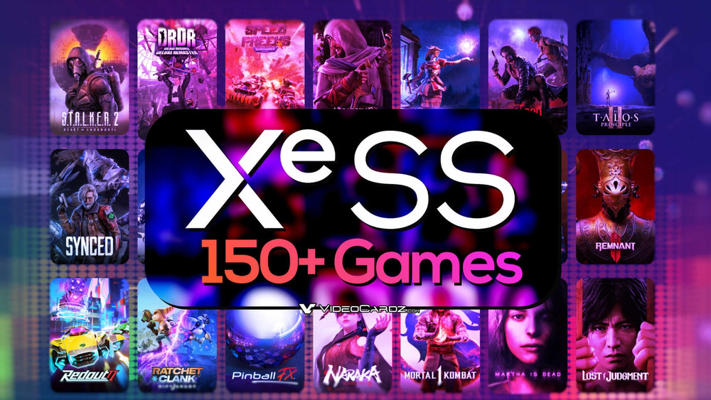 La technologie XeSS d’Intel dépasse les 150 jeux compatibles