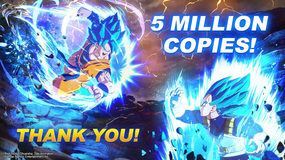 Dragon Ball: Sparking! ZERO has sold 5 million copies