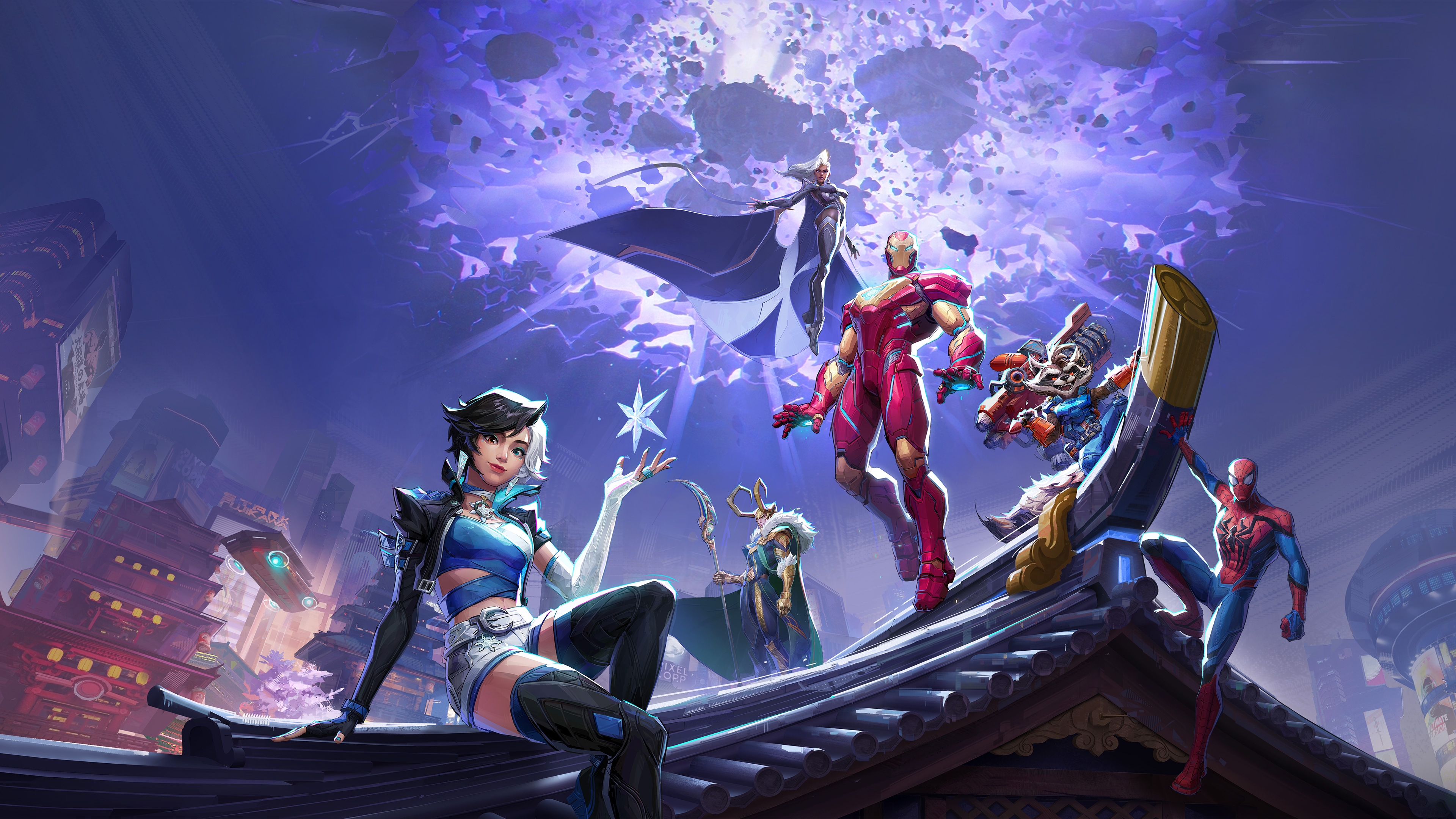 Games Art : Marvel Rivals !