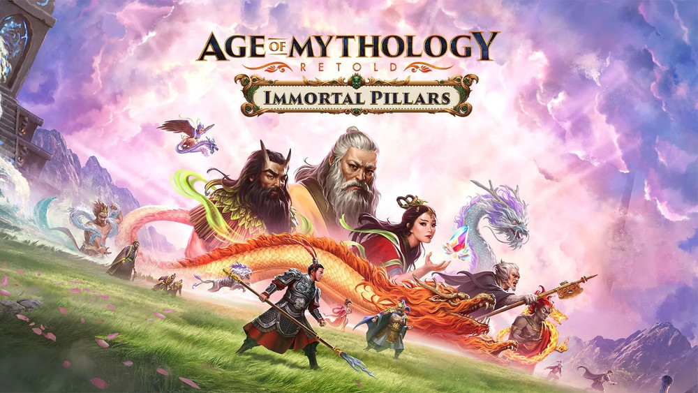 Este es el horario de lanzamiento del DLC Immortal Pillars de Age of Mythology: Retold