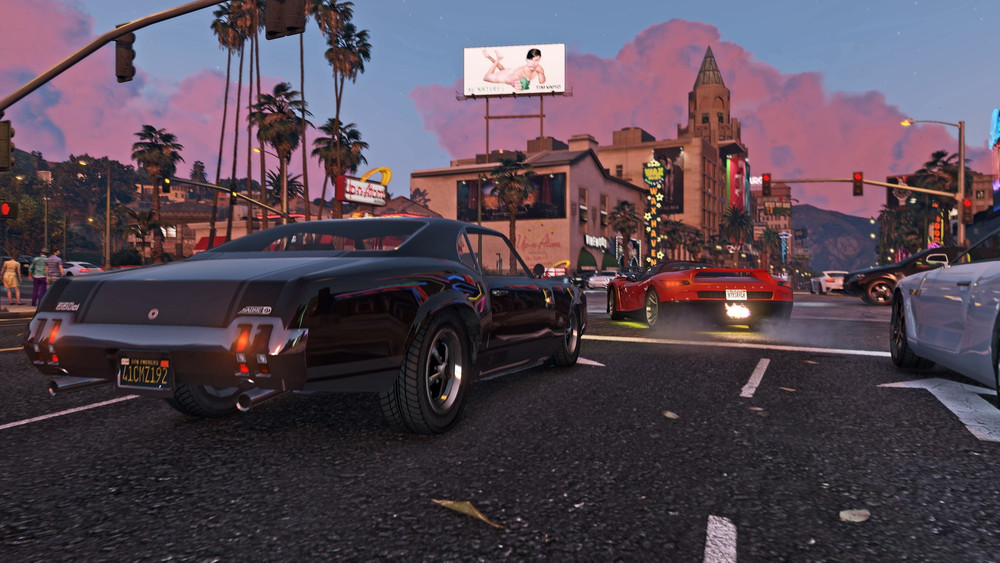 The GTA V enhancements for the PC version are now available