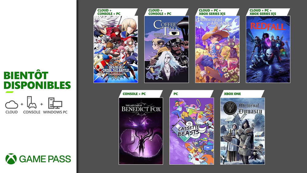 The list of eight new games (including Redfall) coming to Game Pass has been revealed