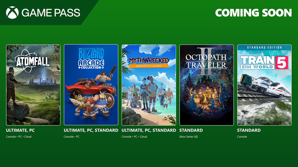 Xbox Game Pass : Atomfall, Octopath Traveler 2 et d'autres arrivent bientôt