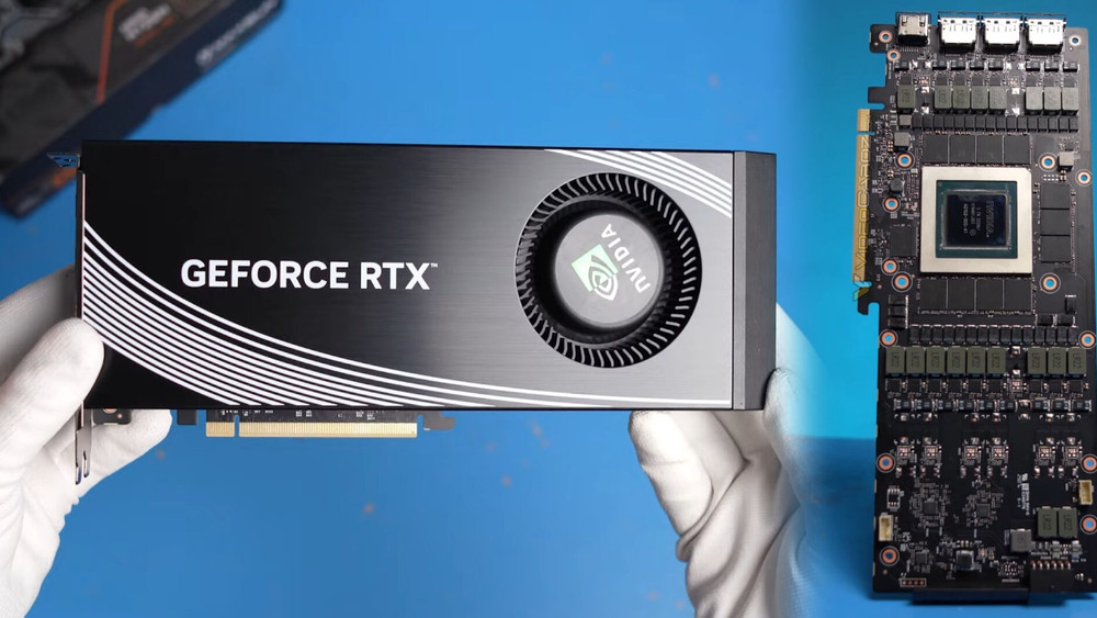 Modifizierter RTX 4090 mit 48 GB Speicher von YouTuber getestet