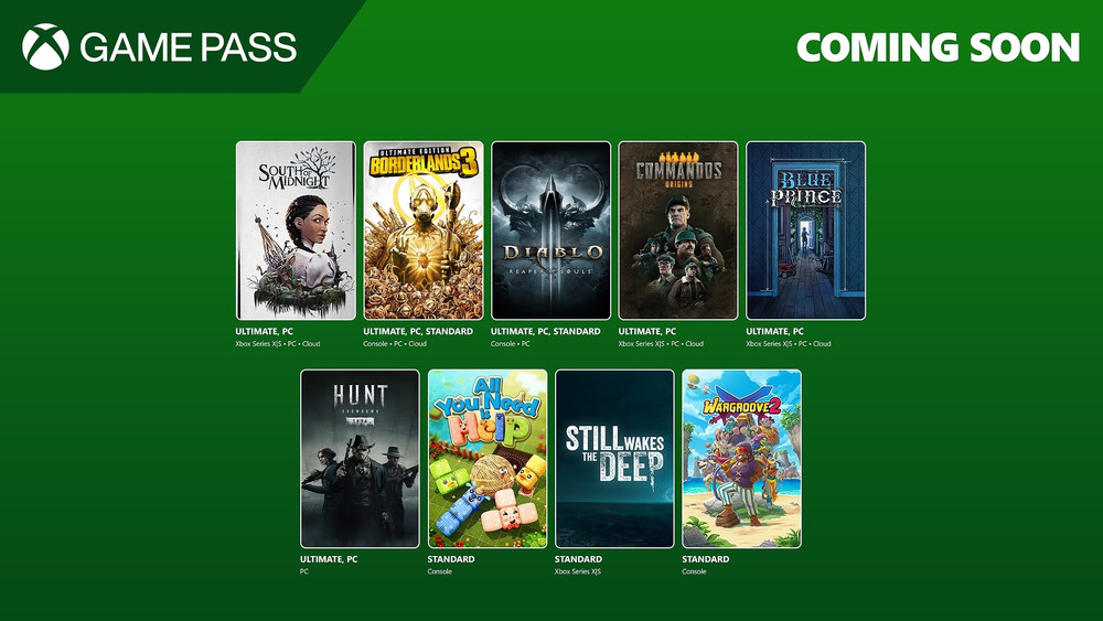 Este mes de abril en Xbox Game Pass: South of Midnight, Blue Prince y Borderlands 3