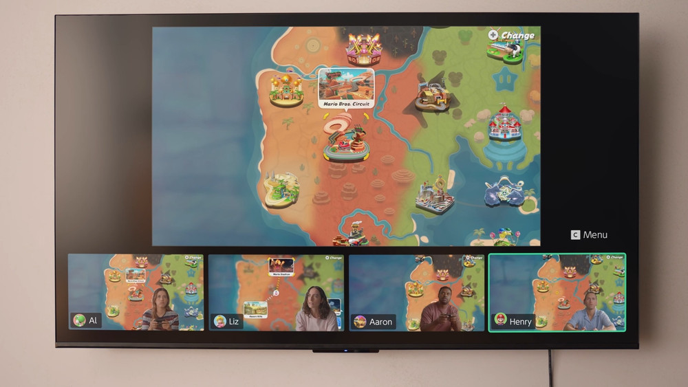Nintendo ci mostra la funzione community GameChat della Switch 2