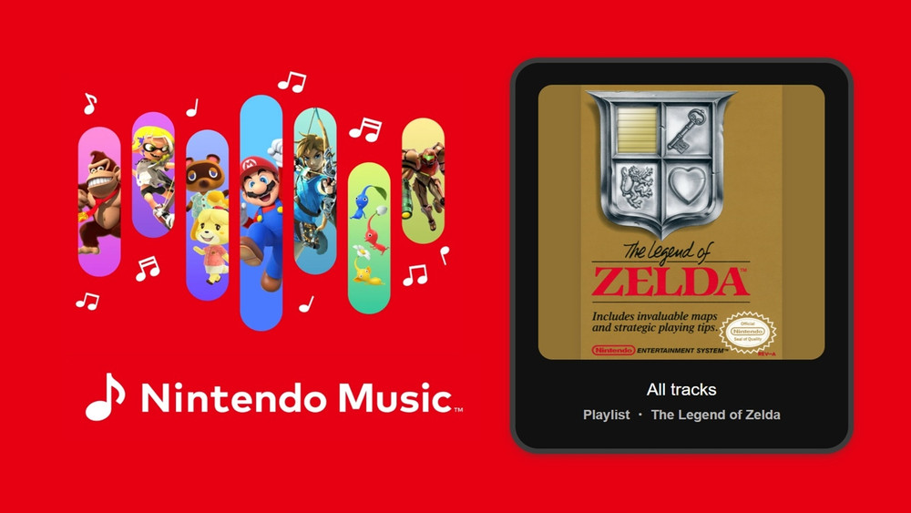La colonna sonora del primo The Legend of Zelda è disponibile su Nintendo Music