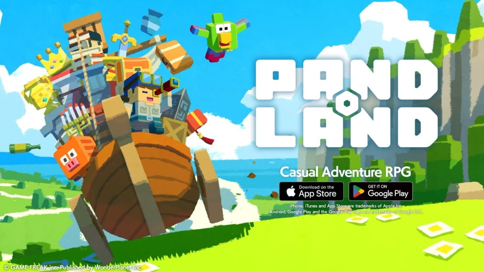 Pandoland, a new mobile game from Game Freak, is now available