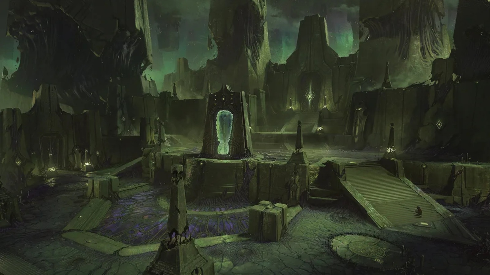 DOOM: The Dark Ages shows one of its levels with gameplay captured on a PS5 Pro
