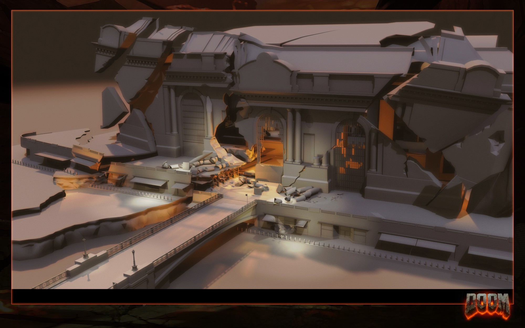 DOOM 4's canceled version is back in the news with several artworks