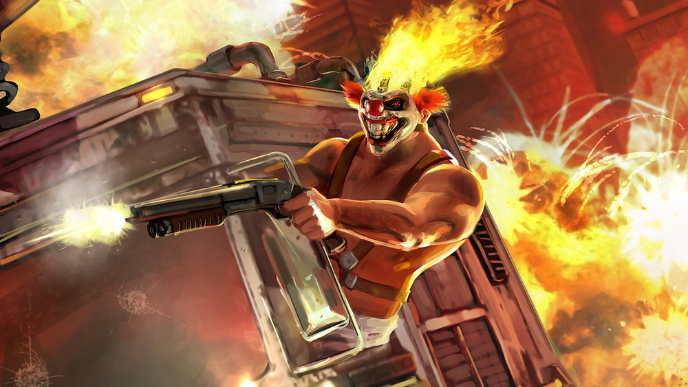 Un cartel para la serie de Twisted Metal, que se emitirá a partir del 27 de julio