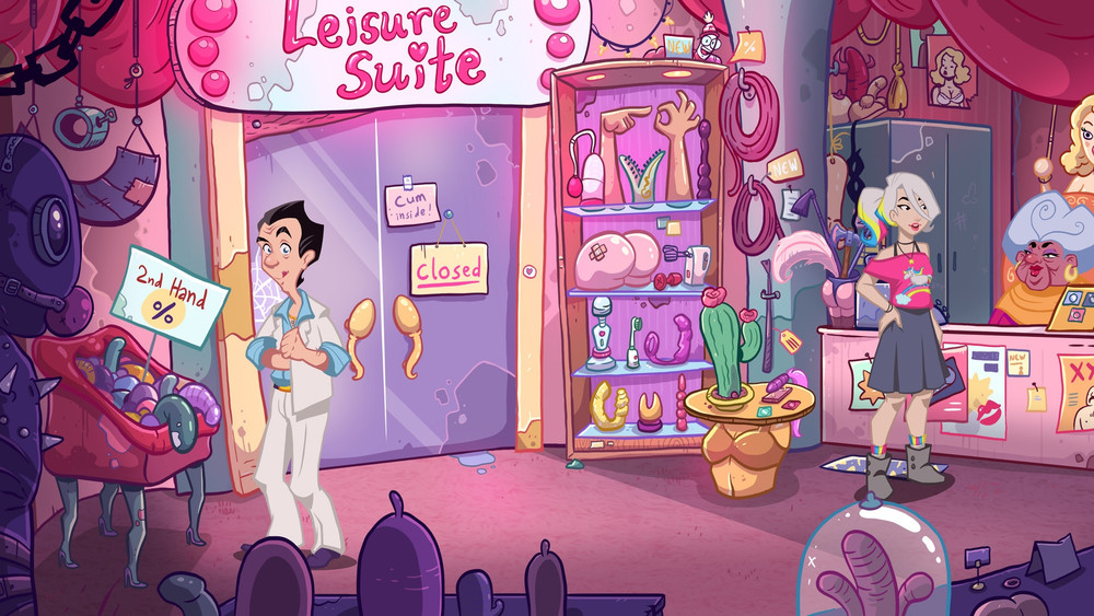 I primi sette giochi della saga di Leisure Suit Larry saranno ritirati da Steam