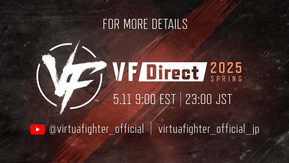 SEGA celebrará un Virtua Fighter Direct el 11 de mayo