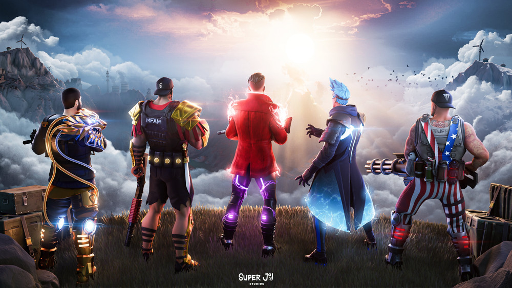 Fünf der größten Streamer der Welt werden ein Battle-Royale-Spiel in Fortnite erstellen