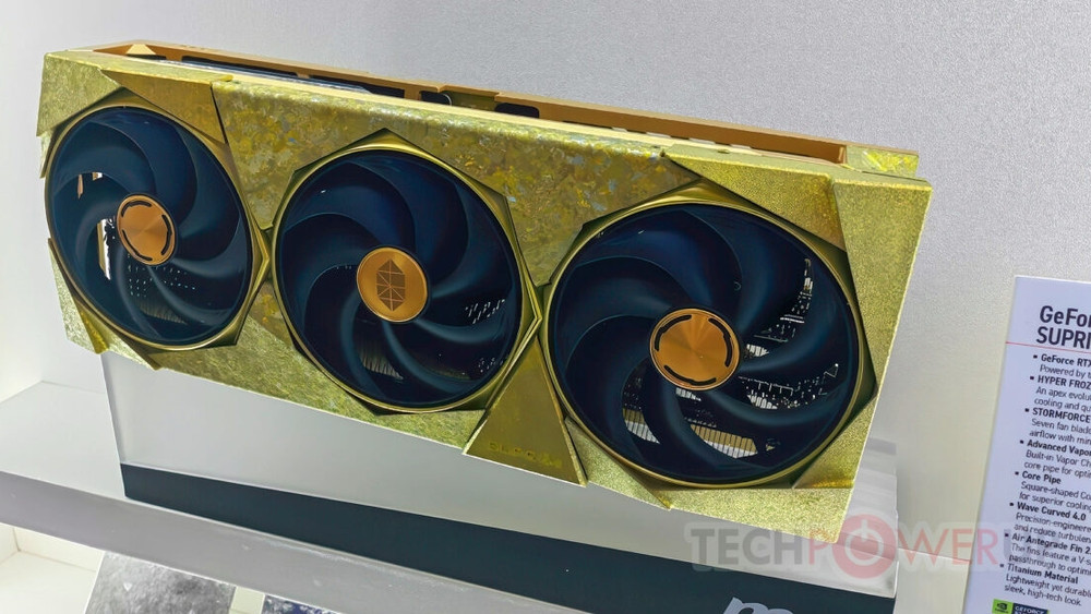 MSI presenta la RTX 5090 SUPRIM TITANIUM EDITION al Computex 2025