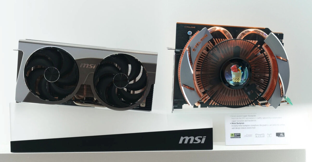 MSI brings back its Twin Frozr and Cyclone GPUs based on the RTX