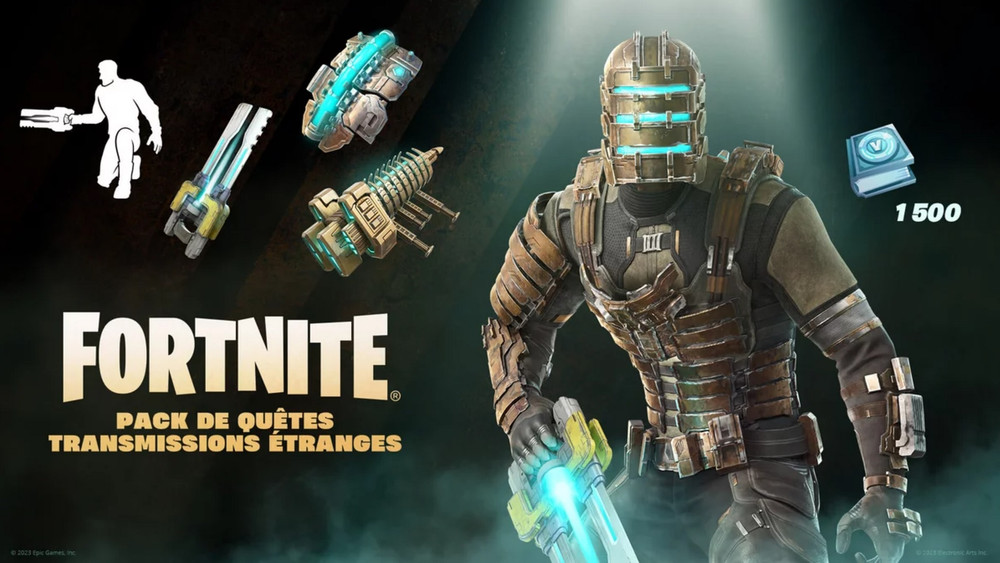 Il pack Dead Space è disponibile in Fortnite