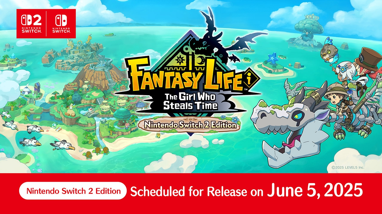La version Switch 2 de FANTASY LIFE i: La voleuse de temps sortira le 5