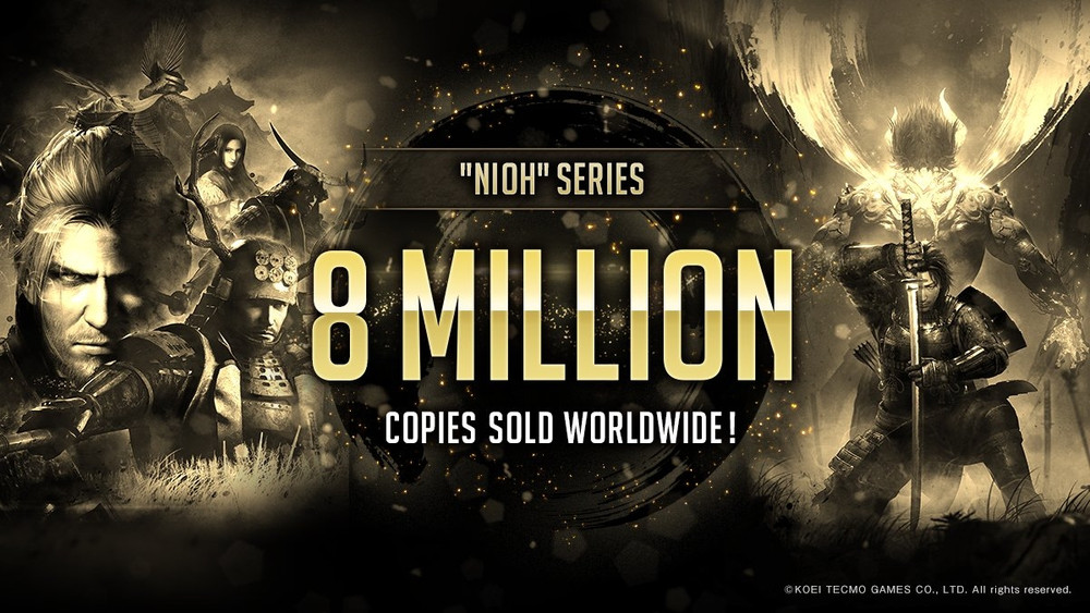 The Nioh franchise has sold over 8 million copies
