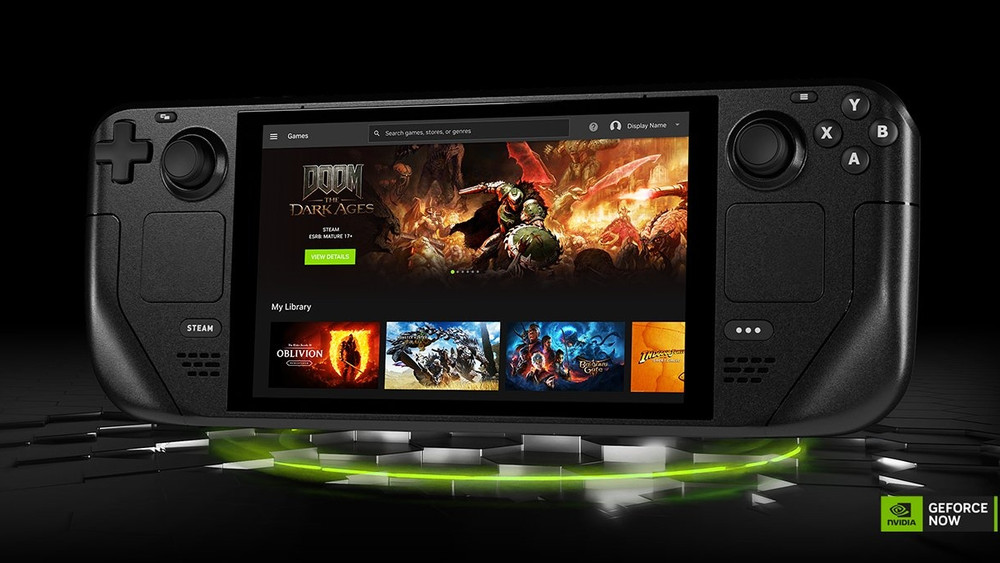 La aplicación nativa de GeForce NOW para Steam Deck ya está disponible