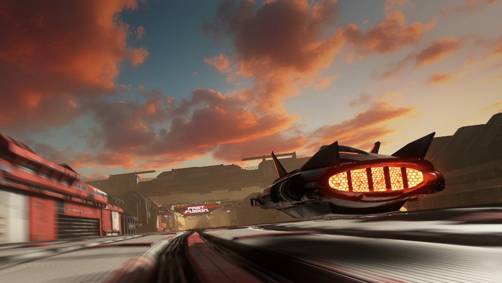 Aquí está el tráiler de lanzamiento de Fast Fusion, un juego de carreras de corte futurista