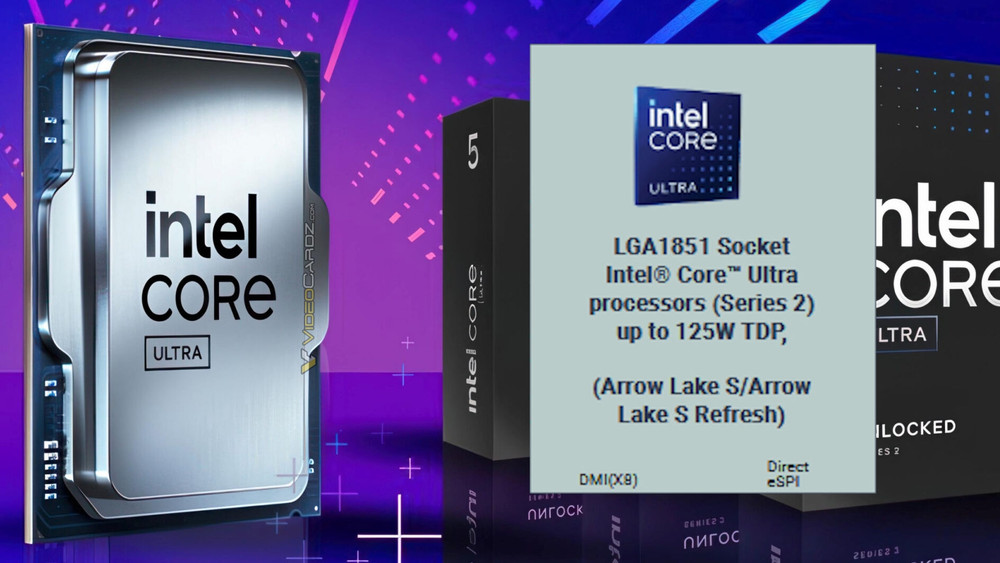 The Arrow Lake-S Refresh is mentioned in Intel W880 motherboard manual