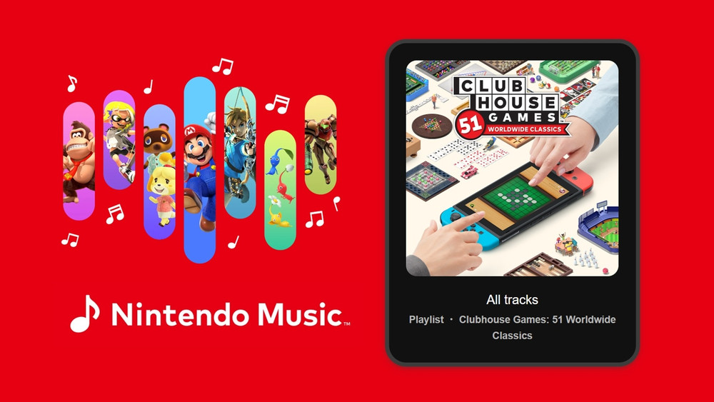 Nintendo Music da la bienvenida a la banda sonora de Clubhouse Games: 51 Worldwide Classics