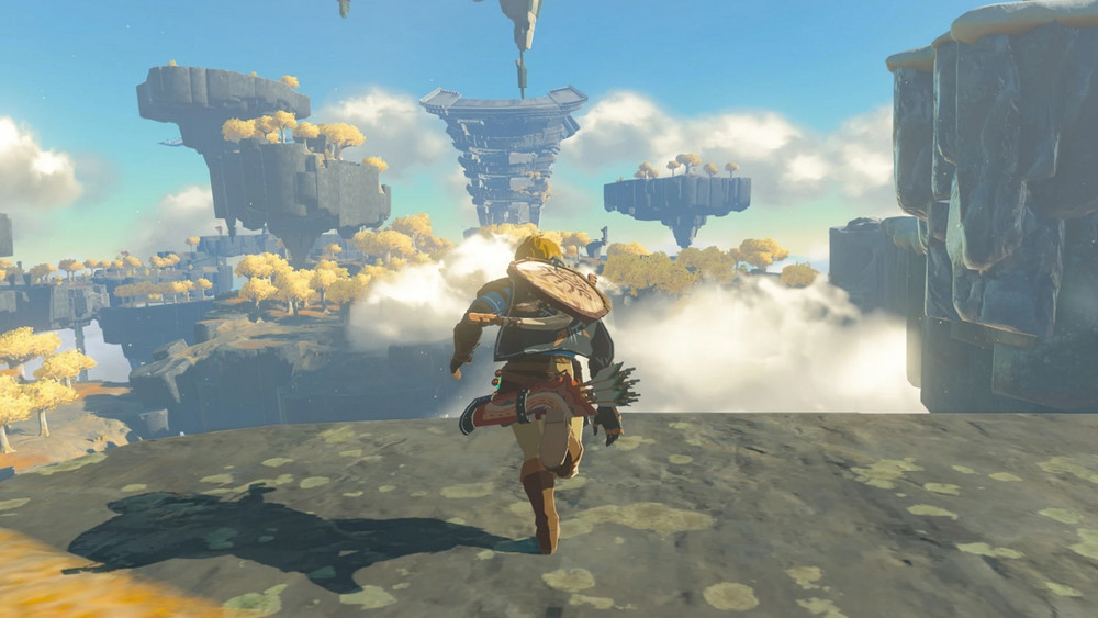 Spielerinnen und Spieler warten in New York auf die Veröffentlichung von Zelda: Tears of the Kingdom