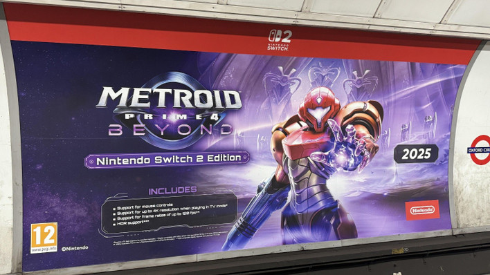 Nintendo ha corregido el poster que decía que Metroid Prime 4 ya