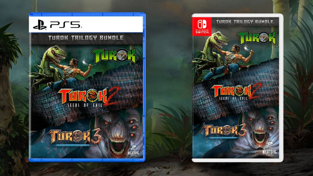 Das Turok Trilogy Bundle erscheint am 31. Oktober als physische Version
