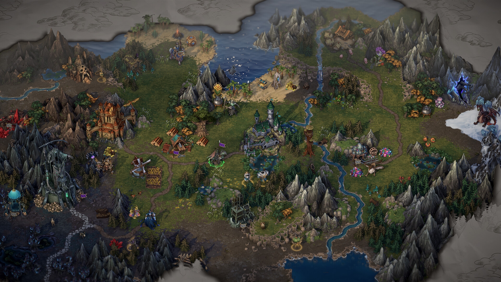 Heroes of Might and Magic: Olden Era will be co-published by Ubisoft and Hooded Horse