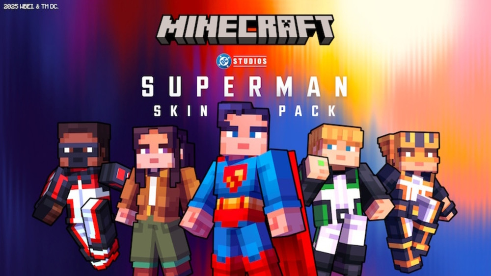 There's a Superman pack coming to Minecraft to coincide with the movie
