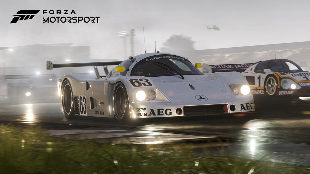 The upcoming Forza Motorsport revs its engine in a video