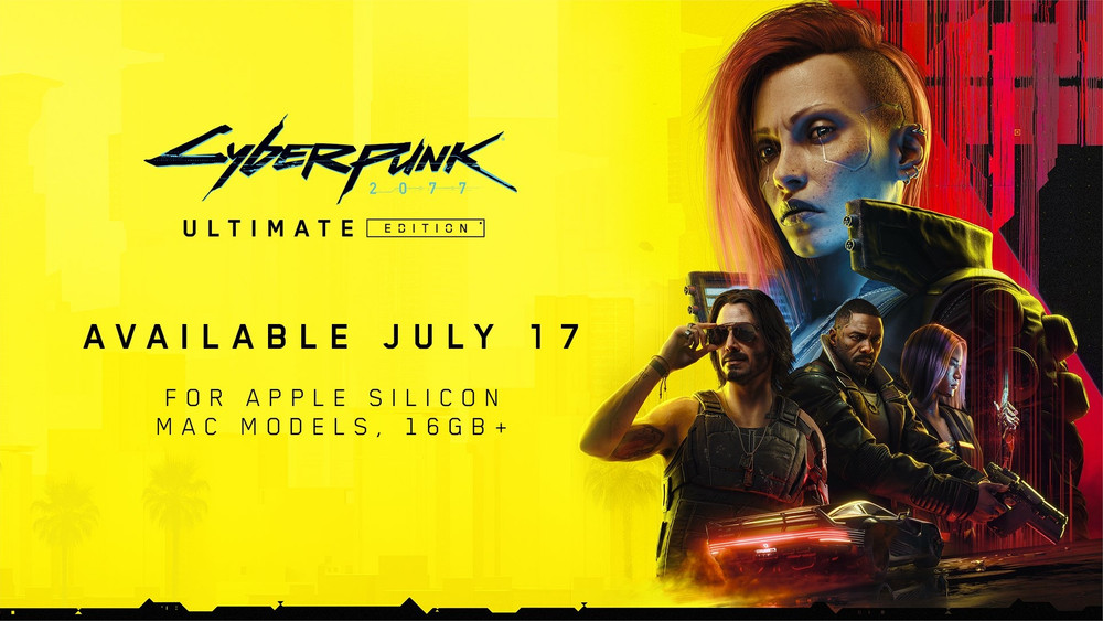 Cyberpunk 2077: Ultimate Edition sort sur Mac le 17 juillet