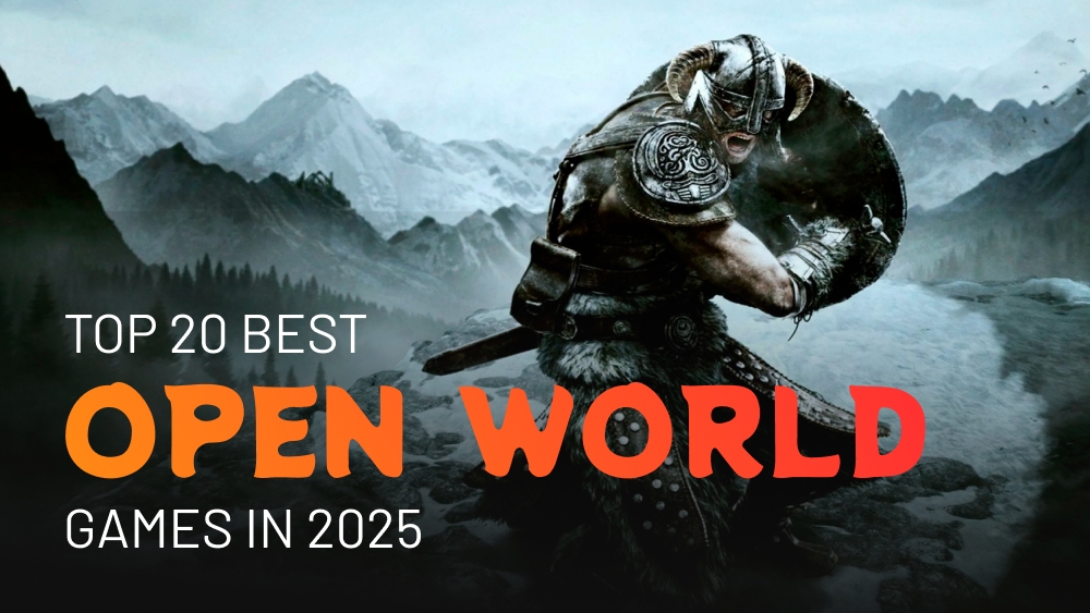 The top 20 open world games in 2025