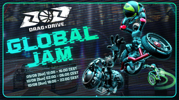 Drag x Drive será jugable gratis antes de que salga