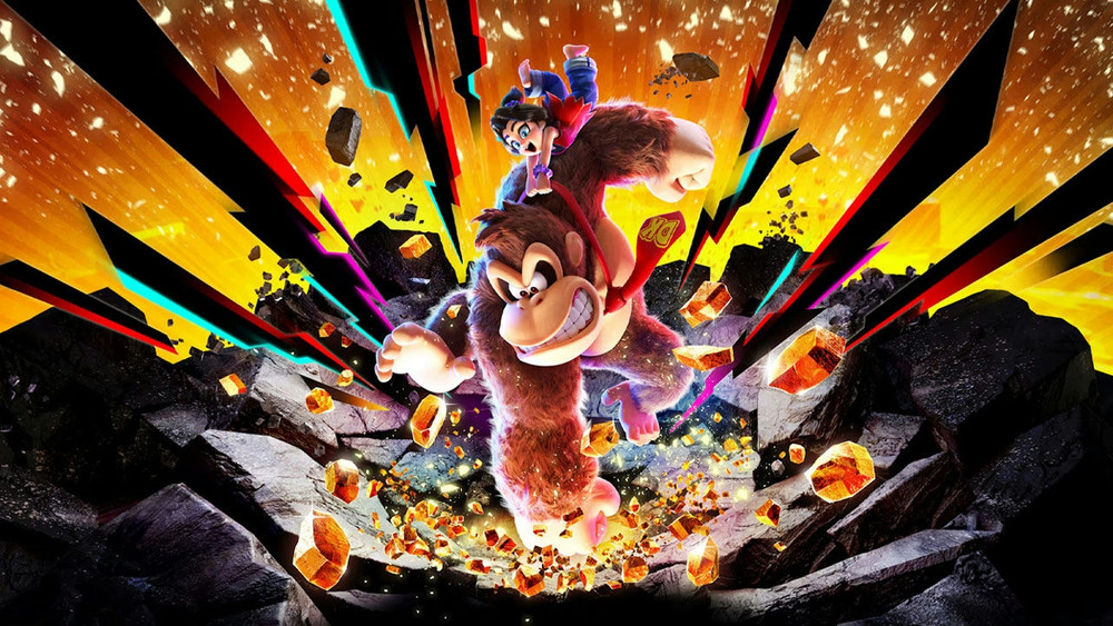 Por fim, o famoso gorila da Nintendo regressa em 3D com Donkey Kong Bananza.