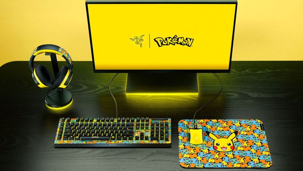 Razer sort une collection d’accessoires PC aux couleurs de Pokémon