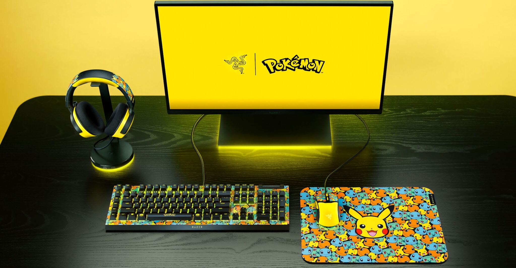 Razer is releasing a Pokémon-based collection of PC accesories