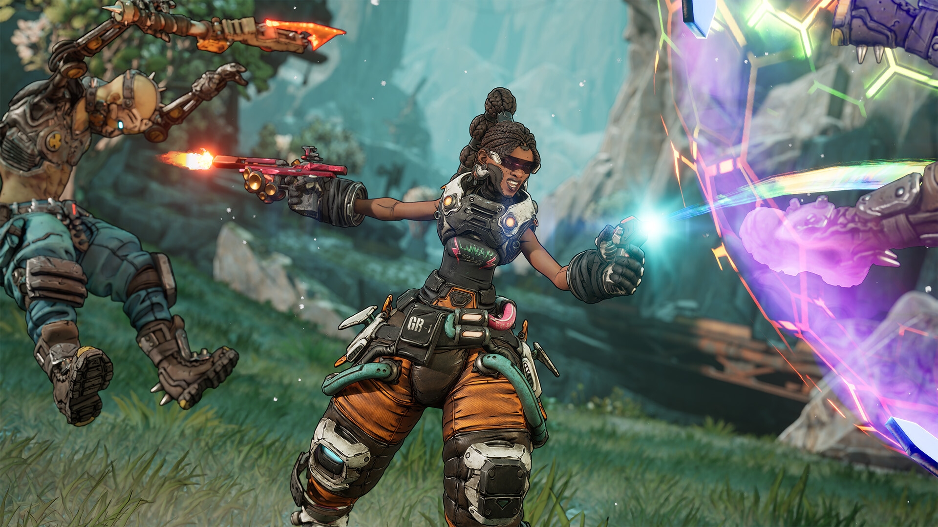 Here's some Borderlands 4 footage on Switch 2